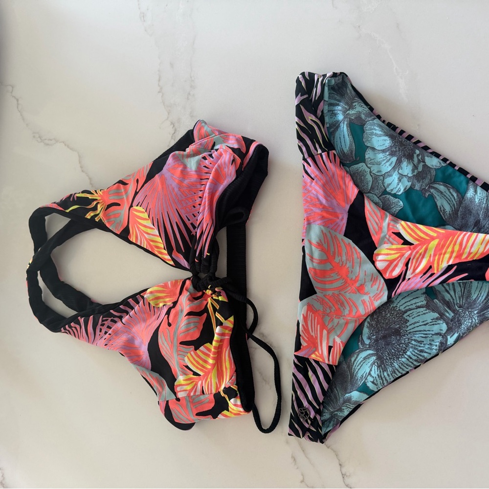 Maaji Vibrant Floral Bikini Set